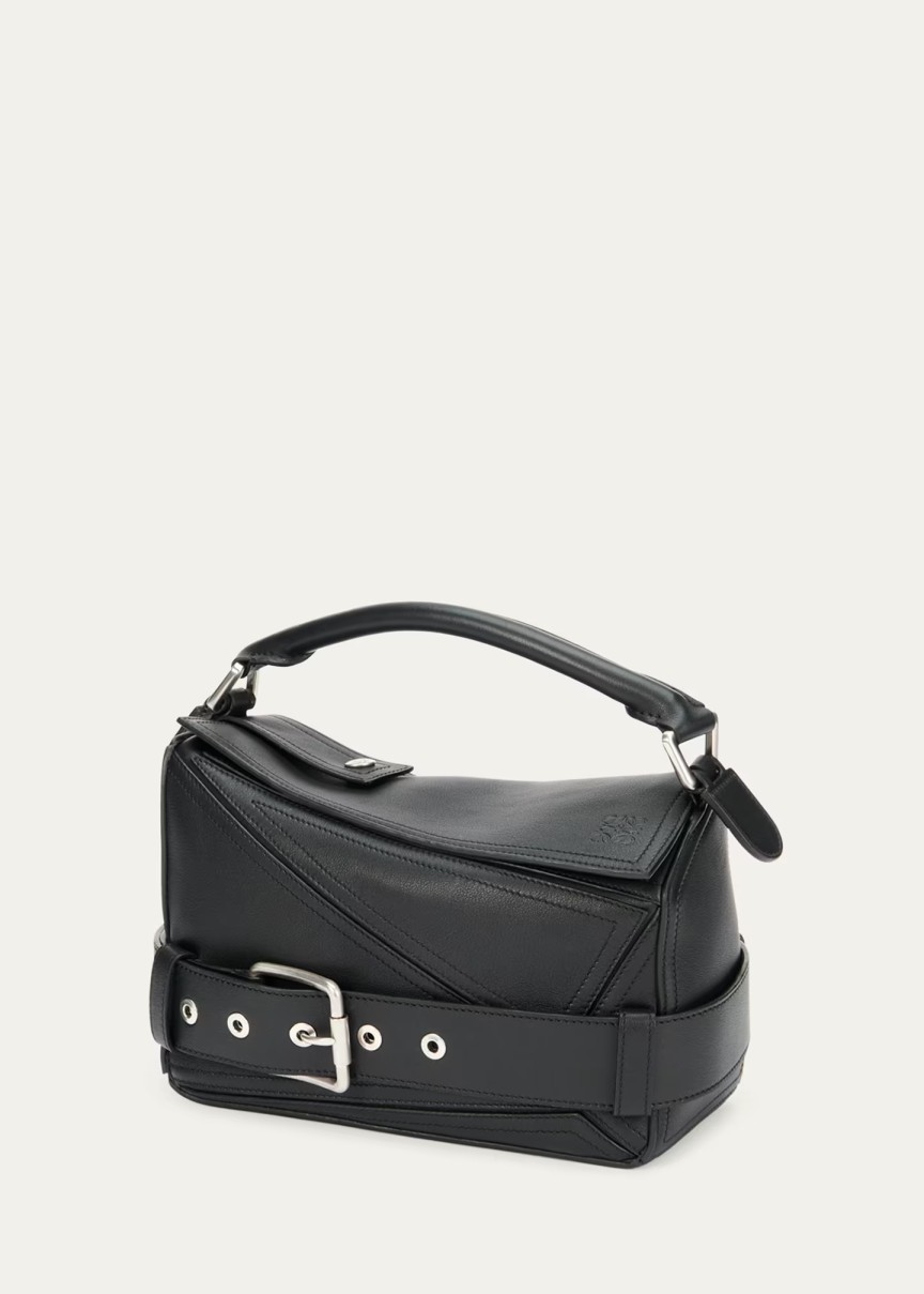Loewe Puzzle Biker Top-Handle Bag