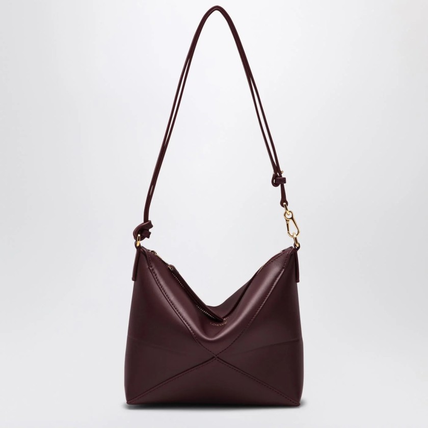 Mini Leather Hammock Shoulder Bag