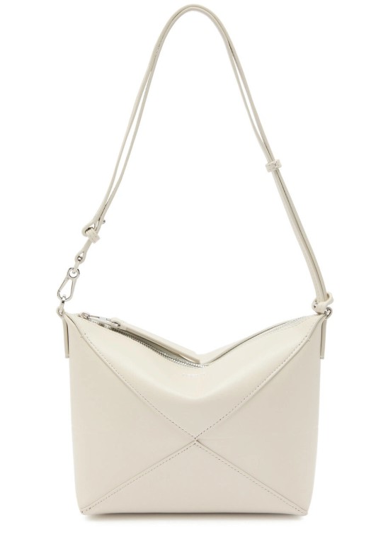 Mini Leather Hammock Shoulder Bag