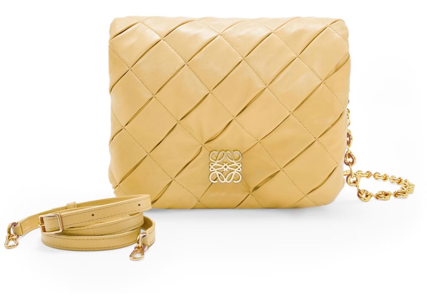 编织Goya Anagram Crossbody Bag