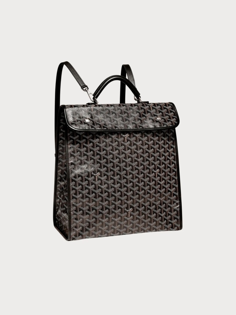 Goyardine Muse Mini Vanity Case Black