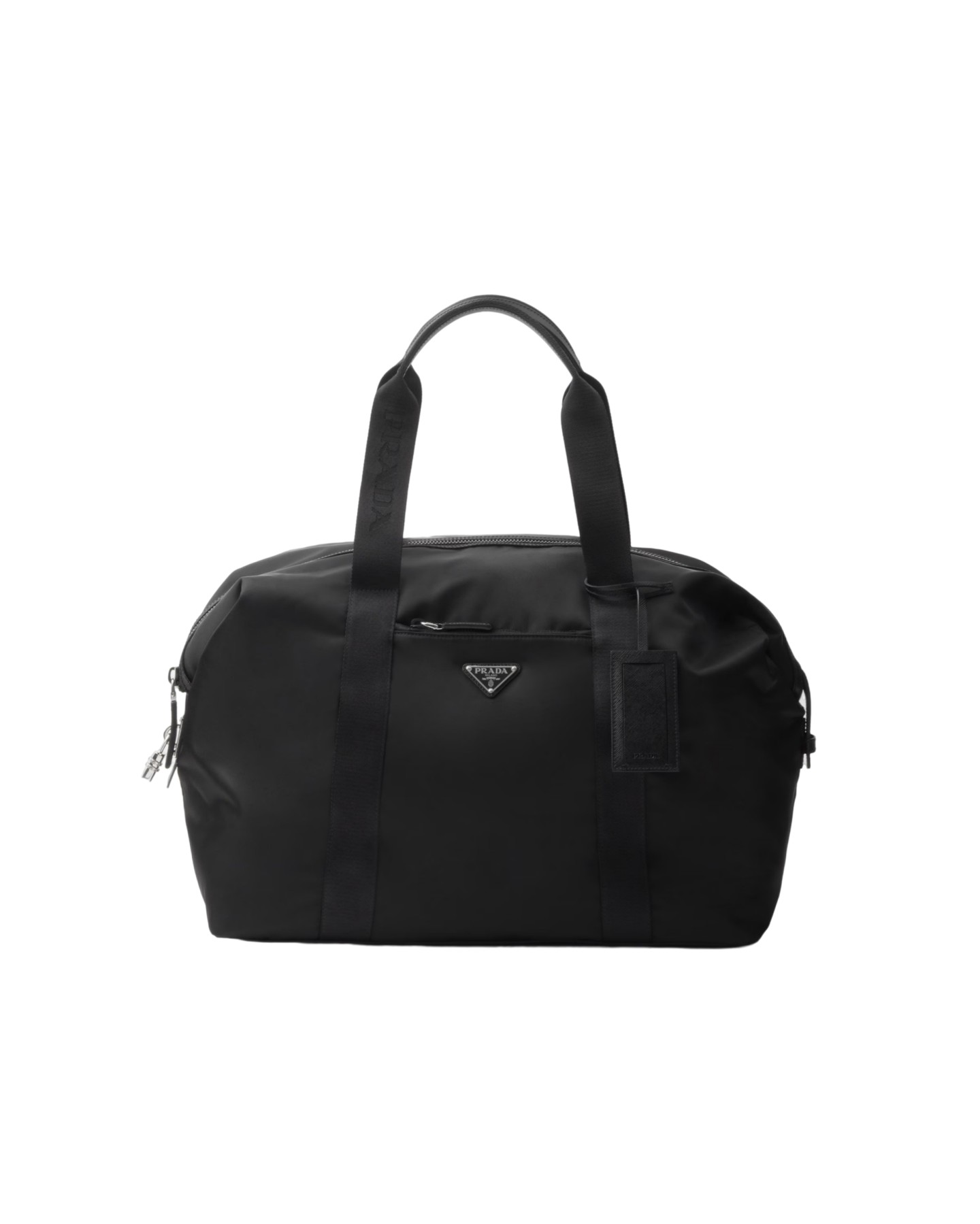 2VC796 Re-Nylon And Saffiano Leather Duffel Bag