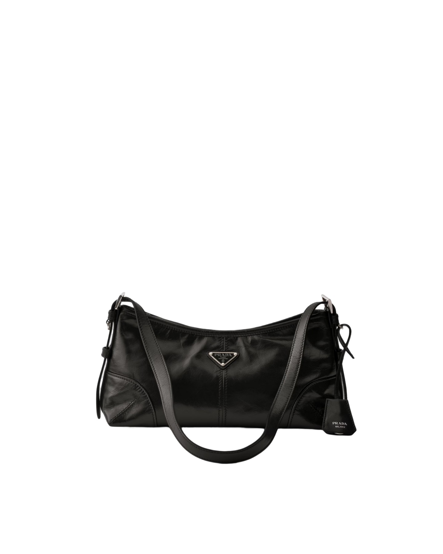 1BC309 Prada Aimèe Medium Leather Shoulder Bag