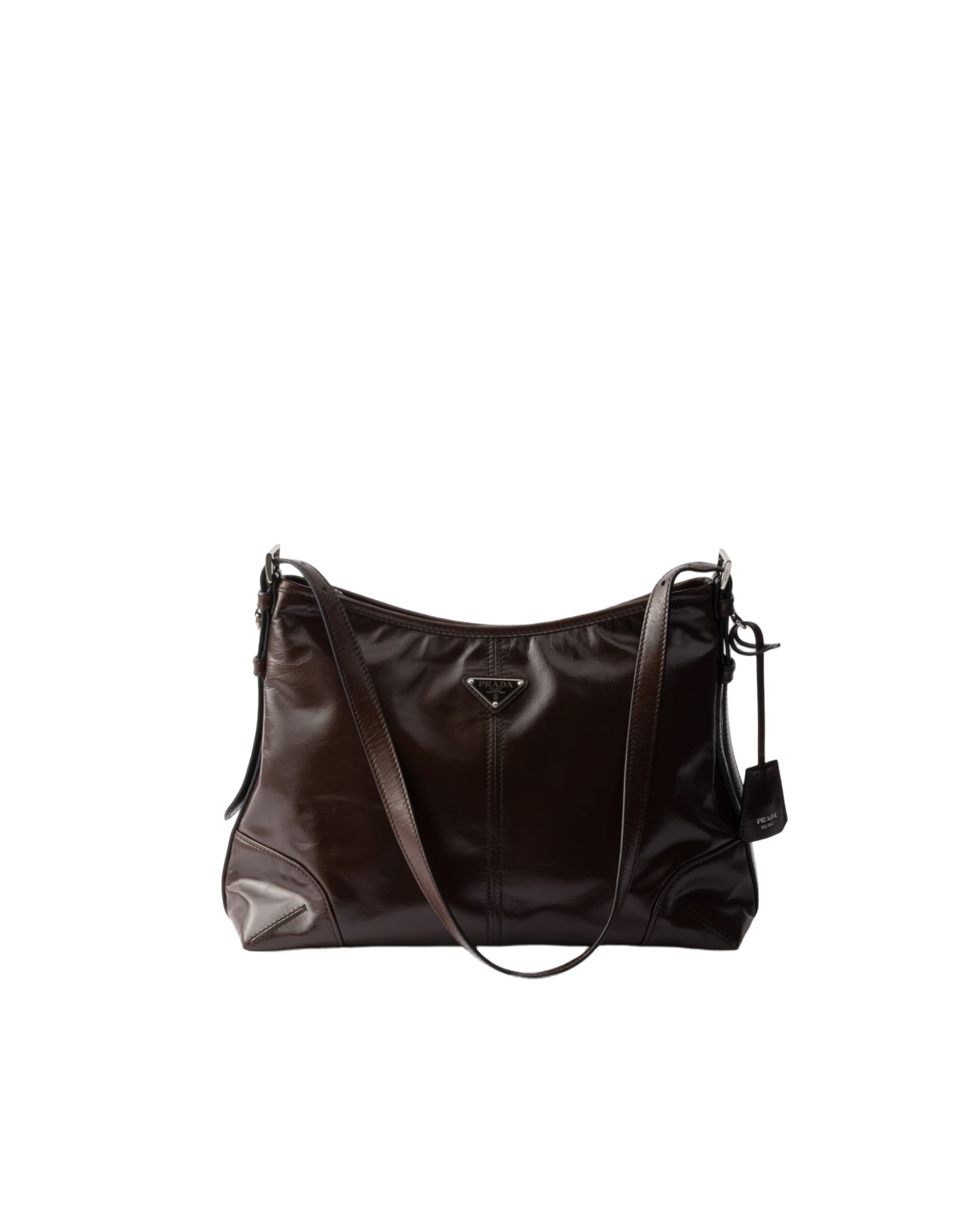  1BC308 Borsa a Spalla Prada Aimèe Large In Pelle