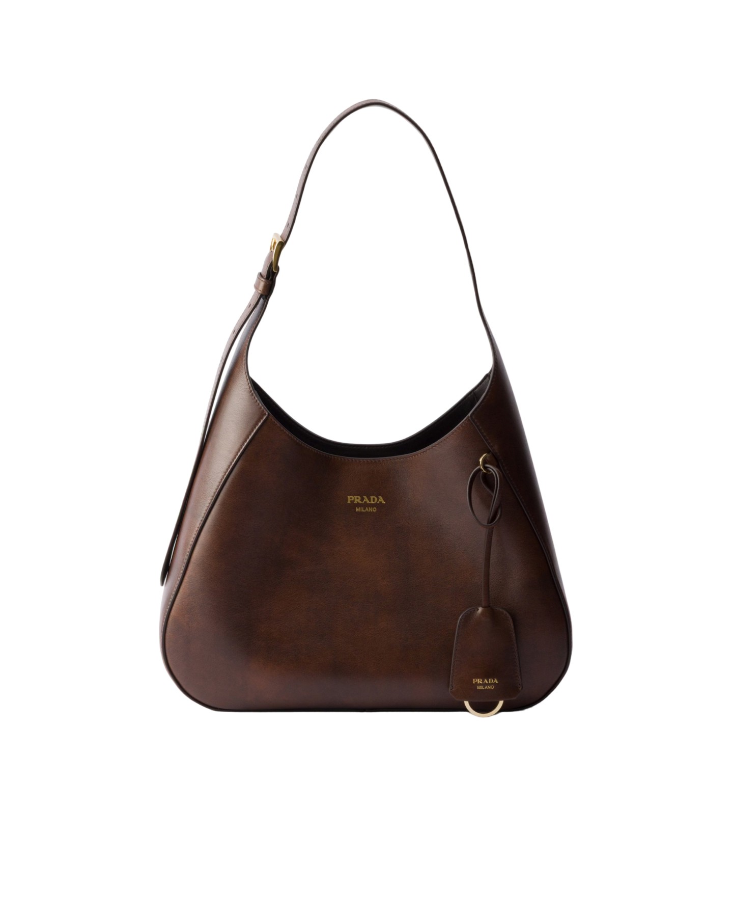 1BC300 Prada Boogie 中号牛皮手袋