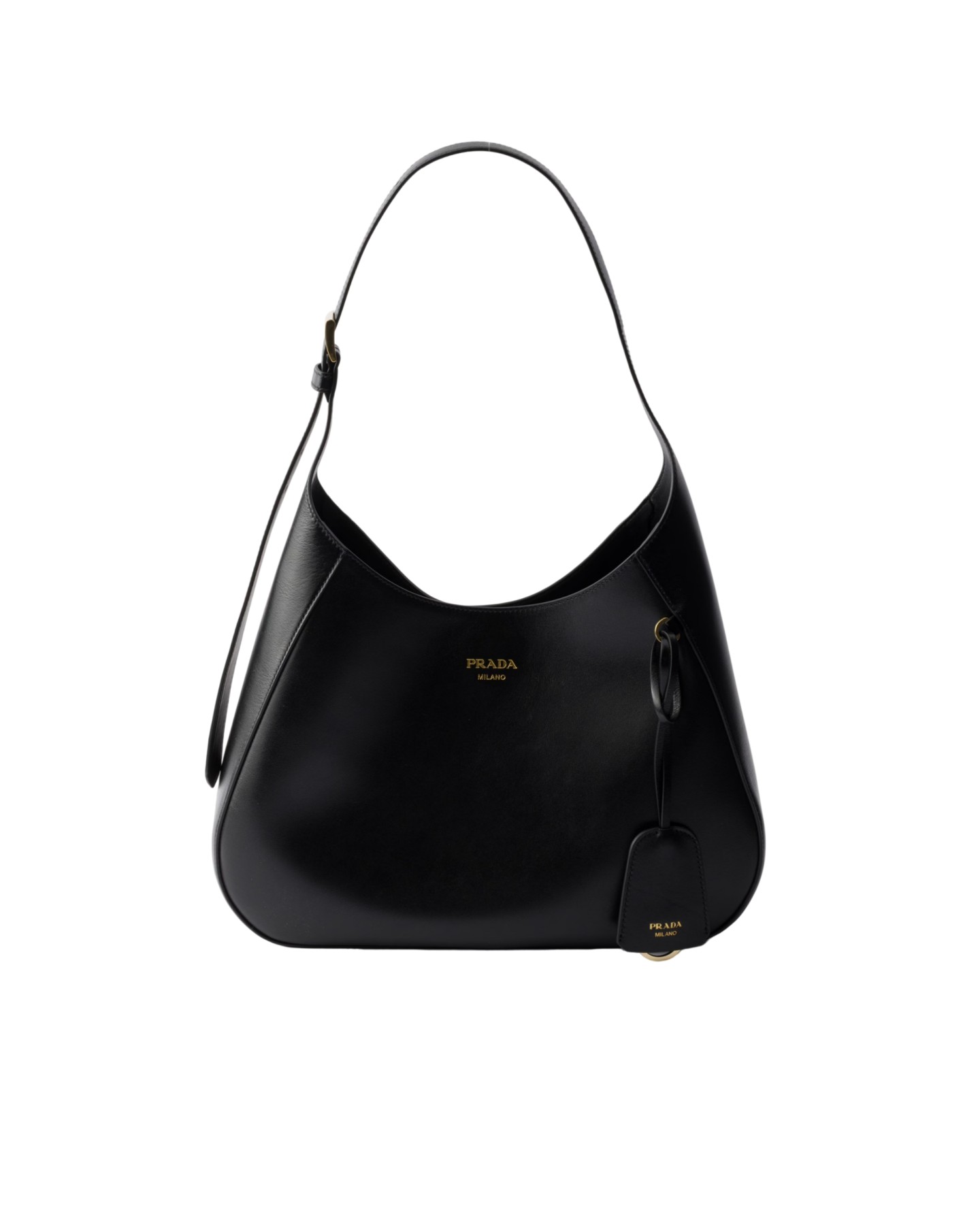 1BC300 Prada Boogie 中号牛皮手袋