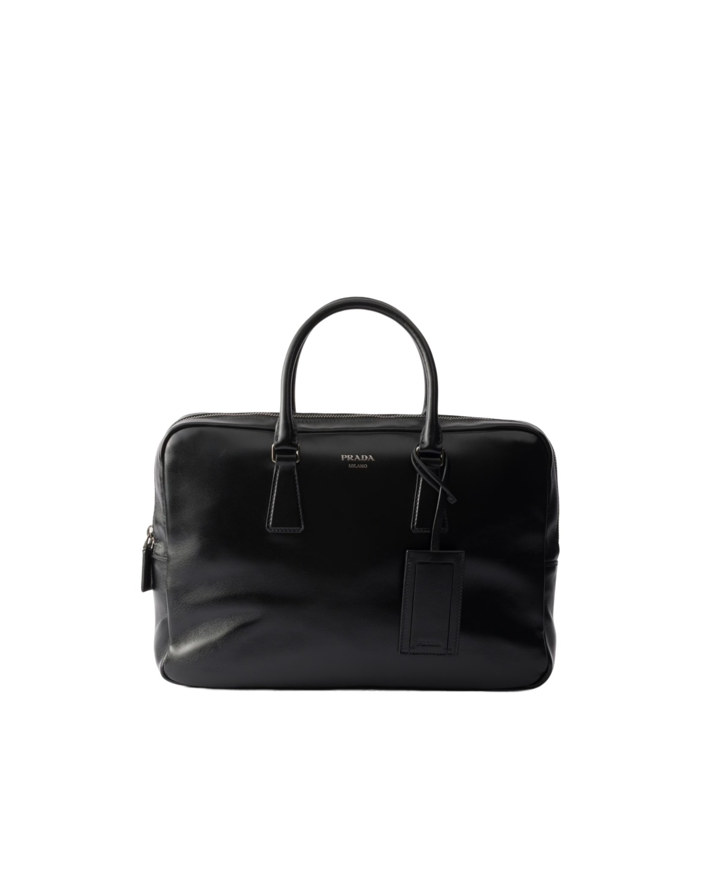2VE032 Leather Work Bag 平纹