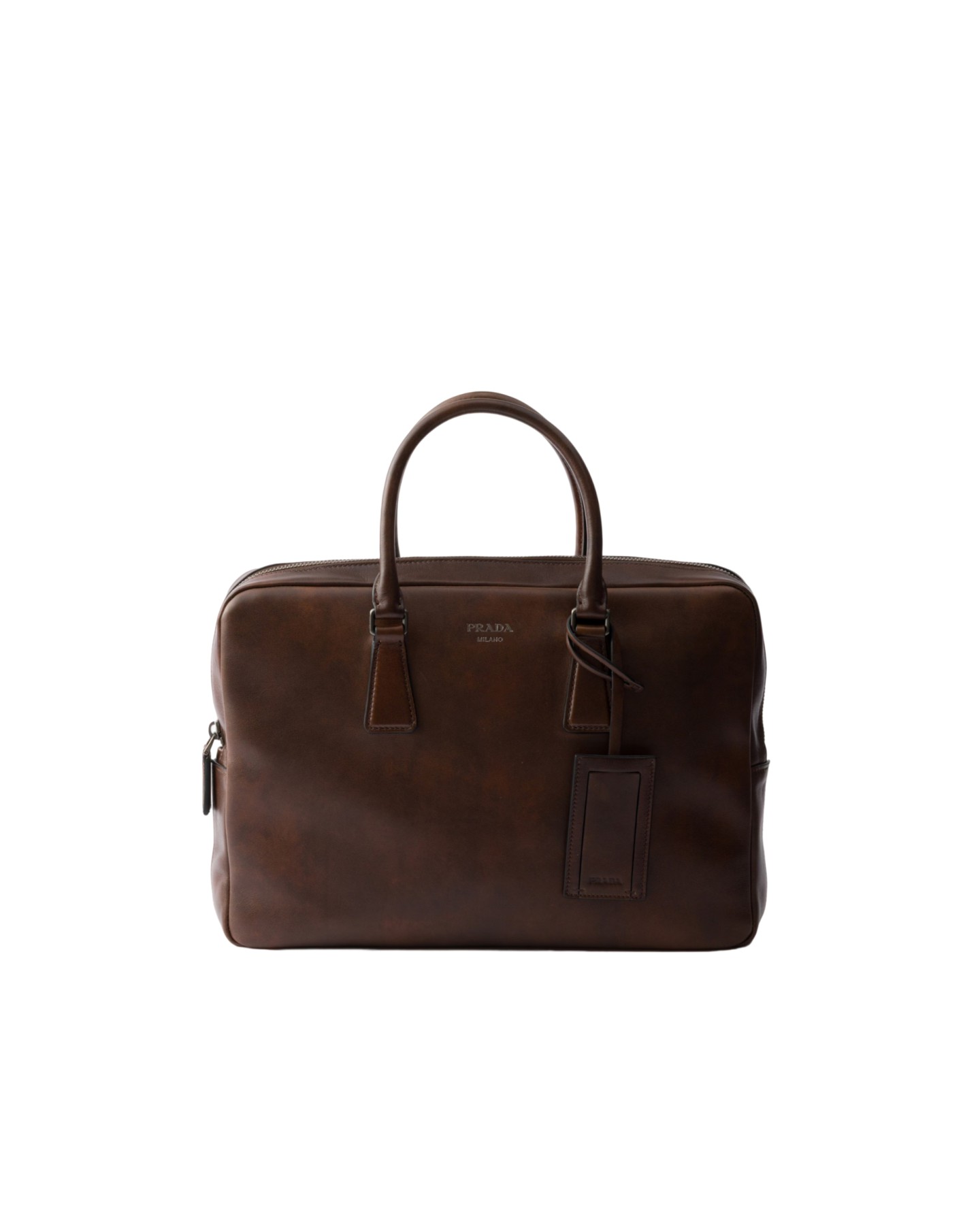 2VE032 Leather Work Bag 平纹