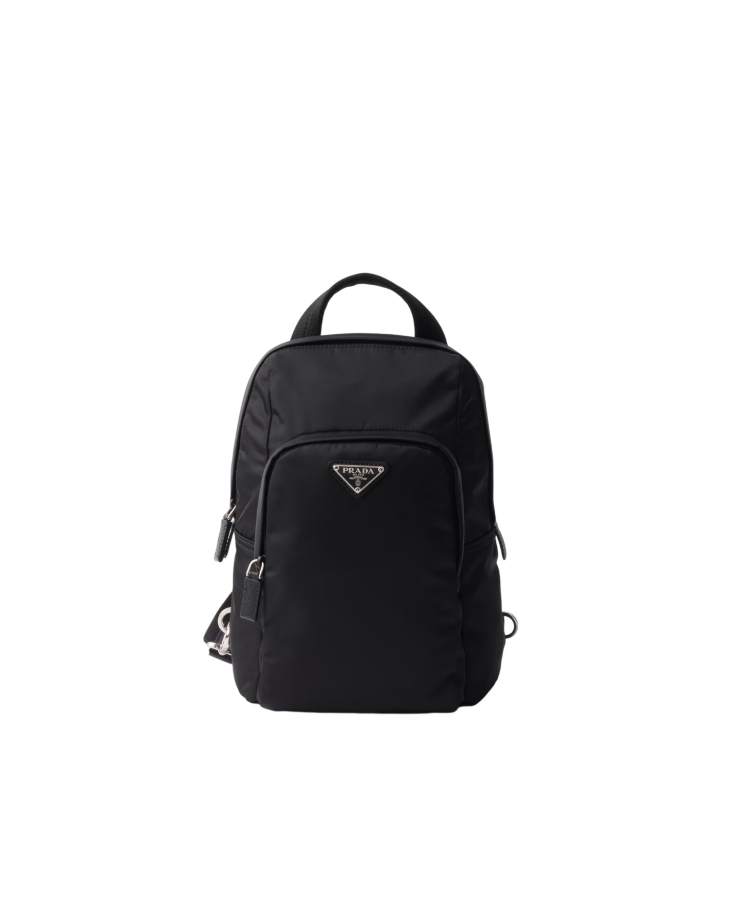 2VZ116 Re-Nylon And Saffiano Leather Backpack
