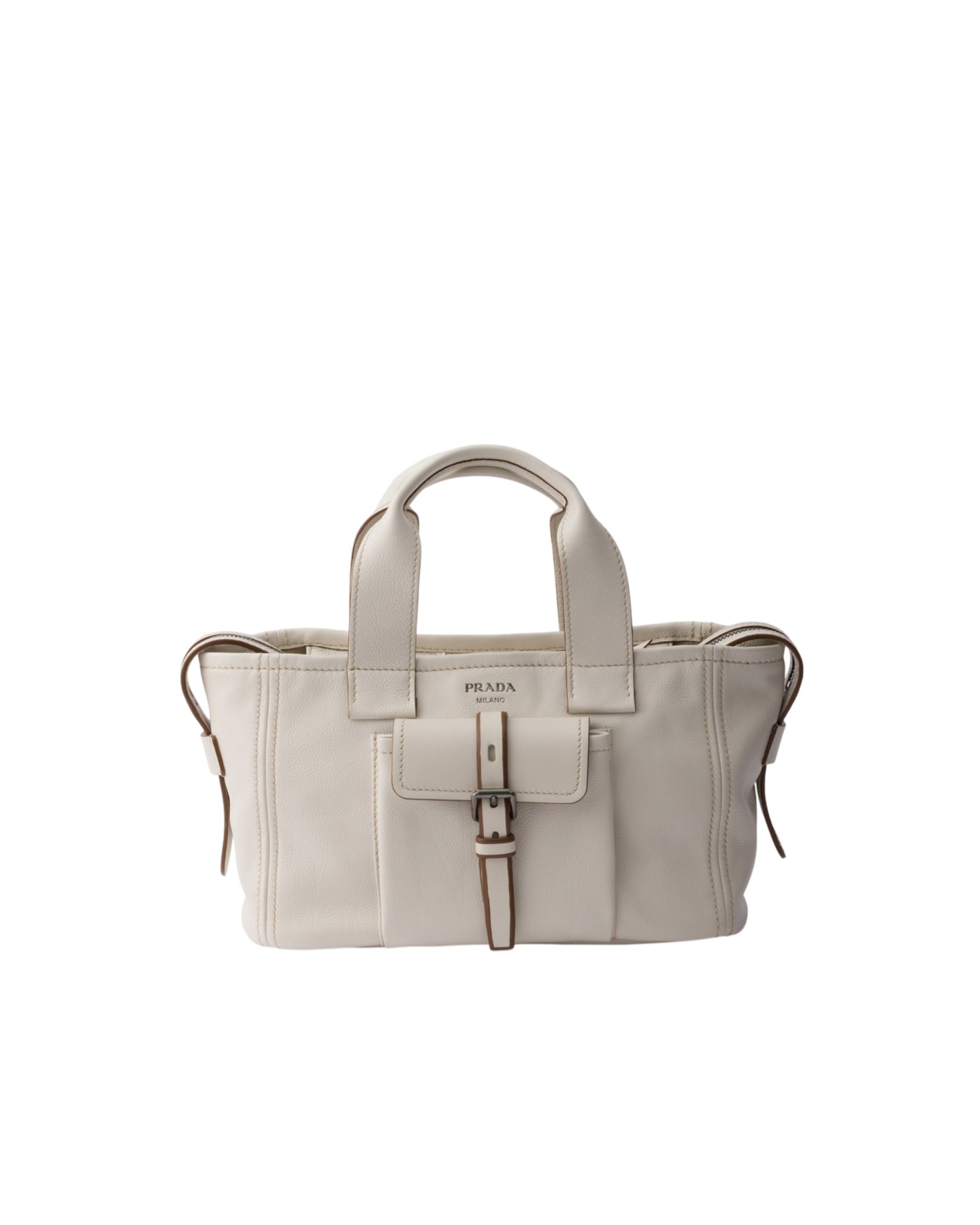 1BG660 Prada Route 中号皮革手提包