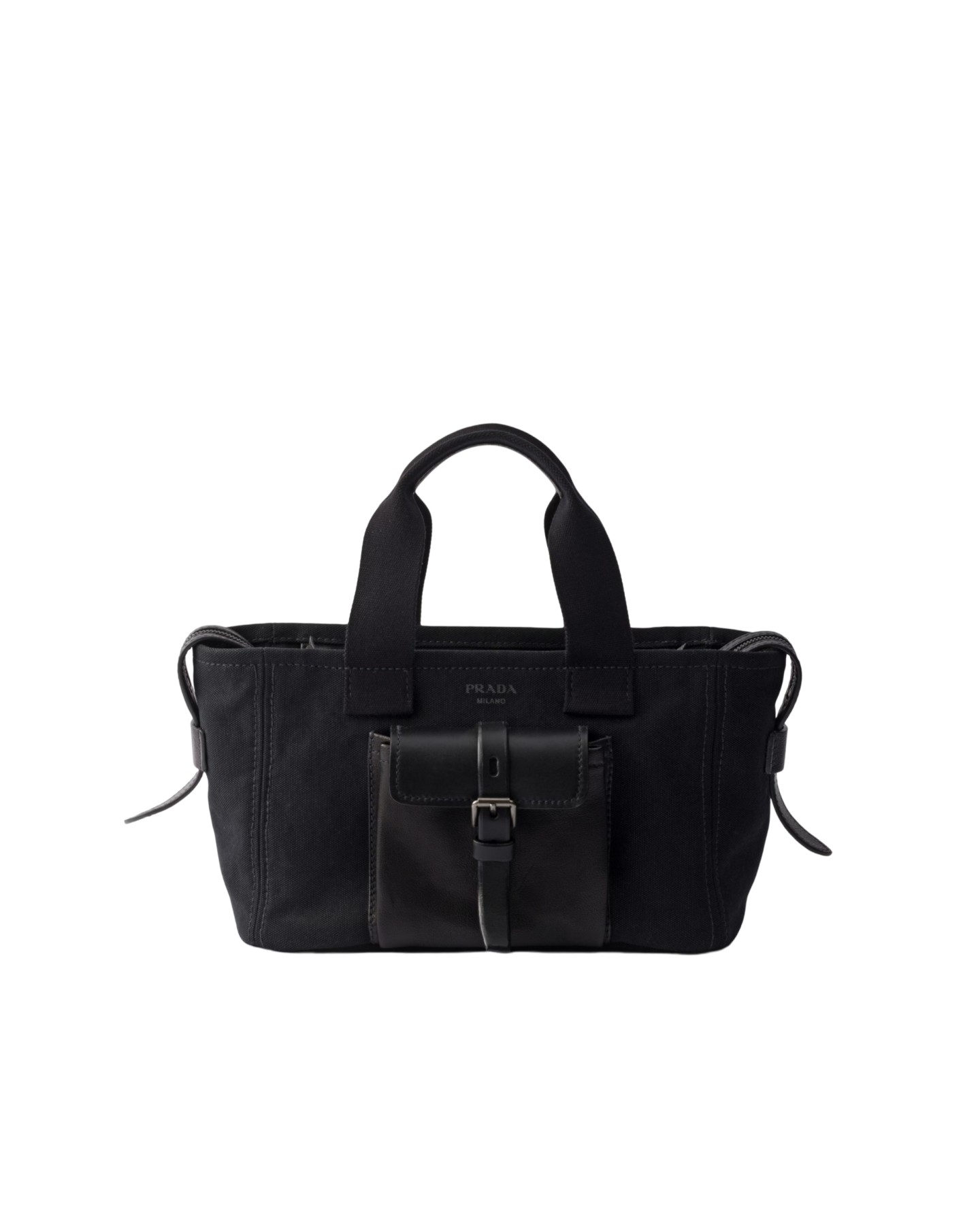 1BG660 Prada Route 中号帆布手提包