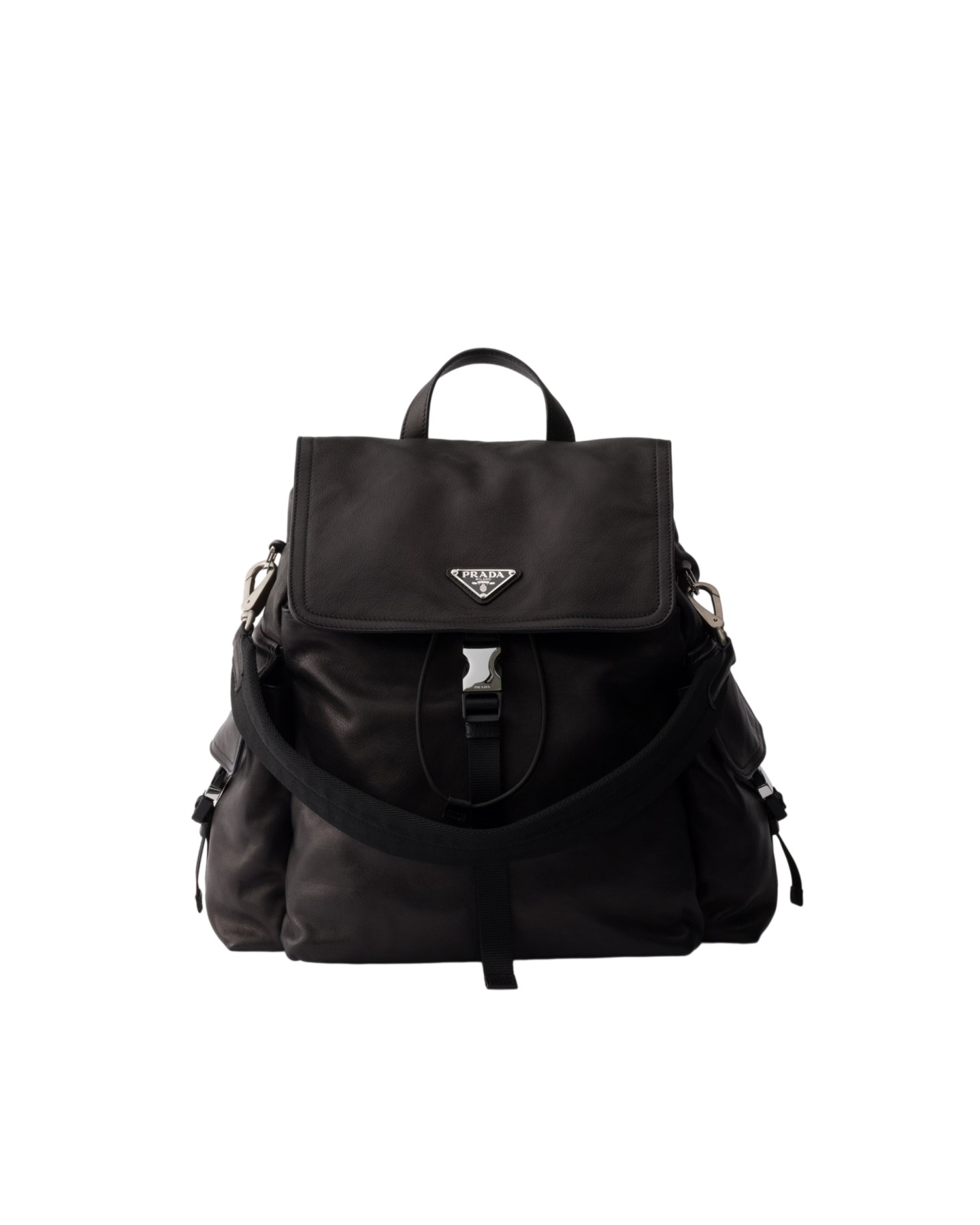 2VZ118 Explore Leather Backpack